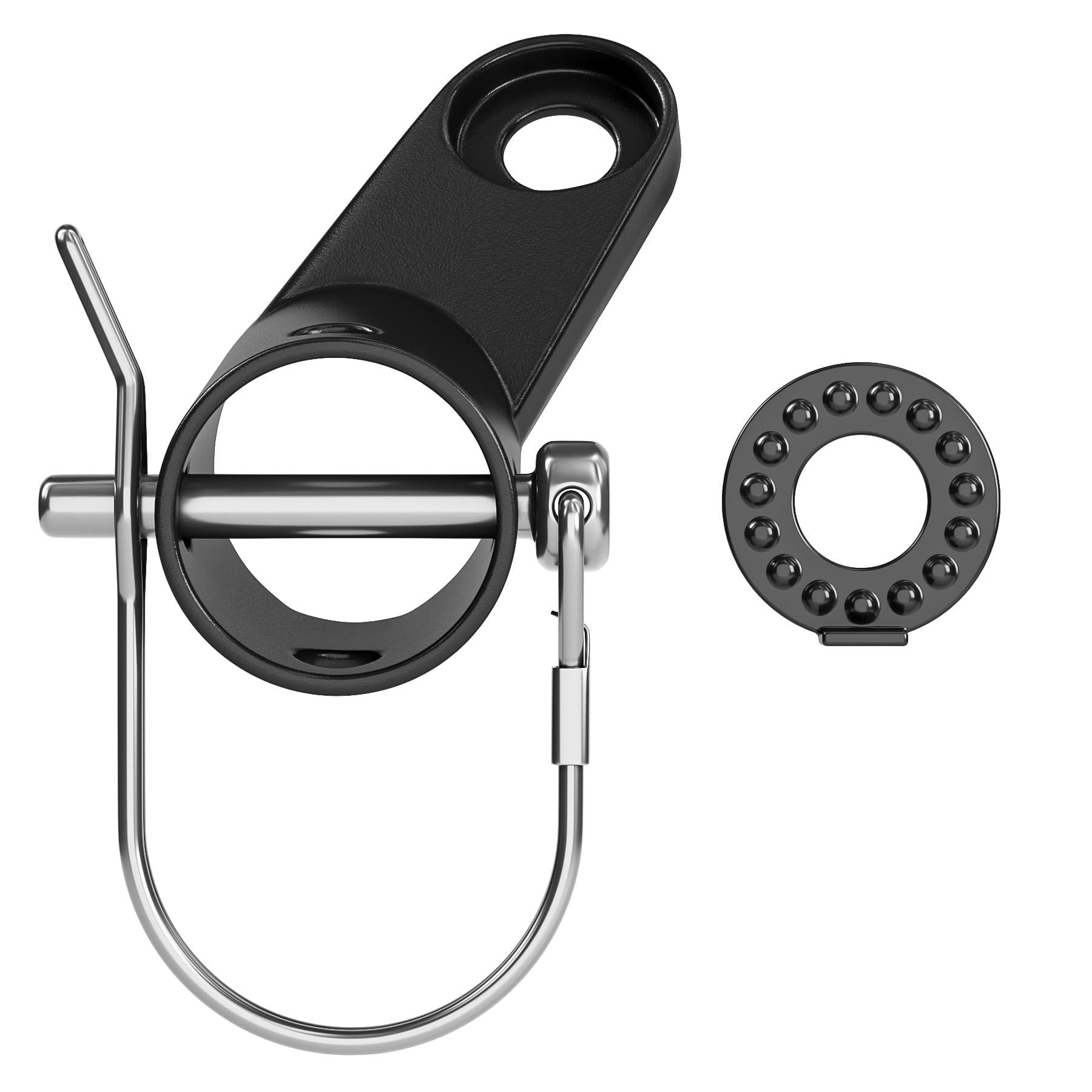 Titanker Titanker Upgraded Bike Trailer Hitch for Schwinn, Bike Trailer Coupler Bike Trailer Attachment for Instep, Bike Trailer Adapter for Cargo Trailer (1 PC-Black)