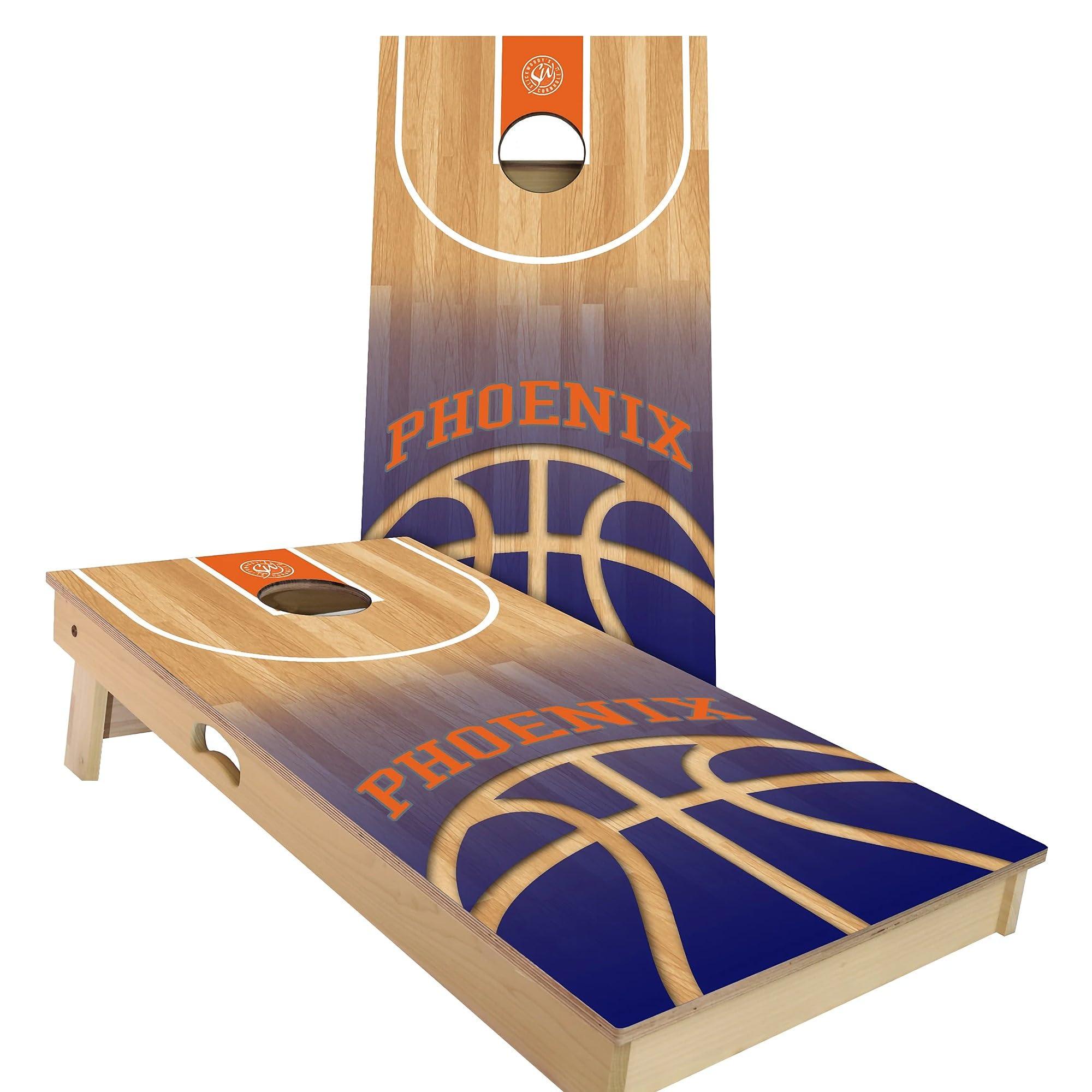 Skip's Garage Skip's Garage Phoenix Themed Cornhole Set - Backyard 2x4 (Corn Bags) - Include Carry Case
