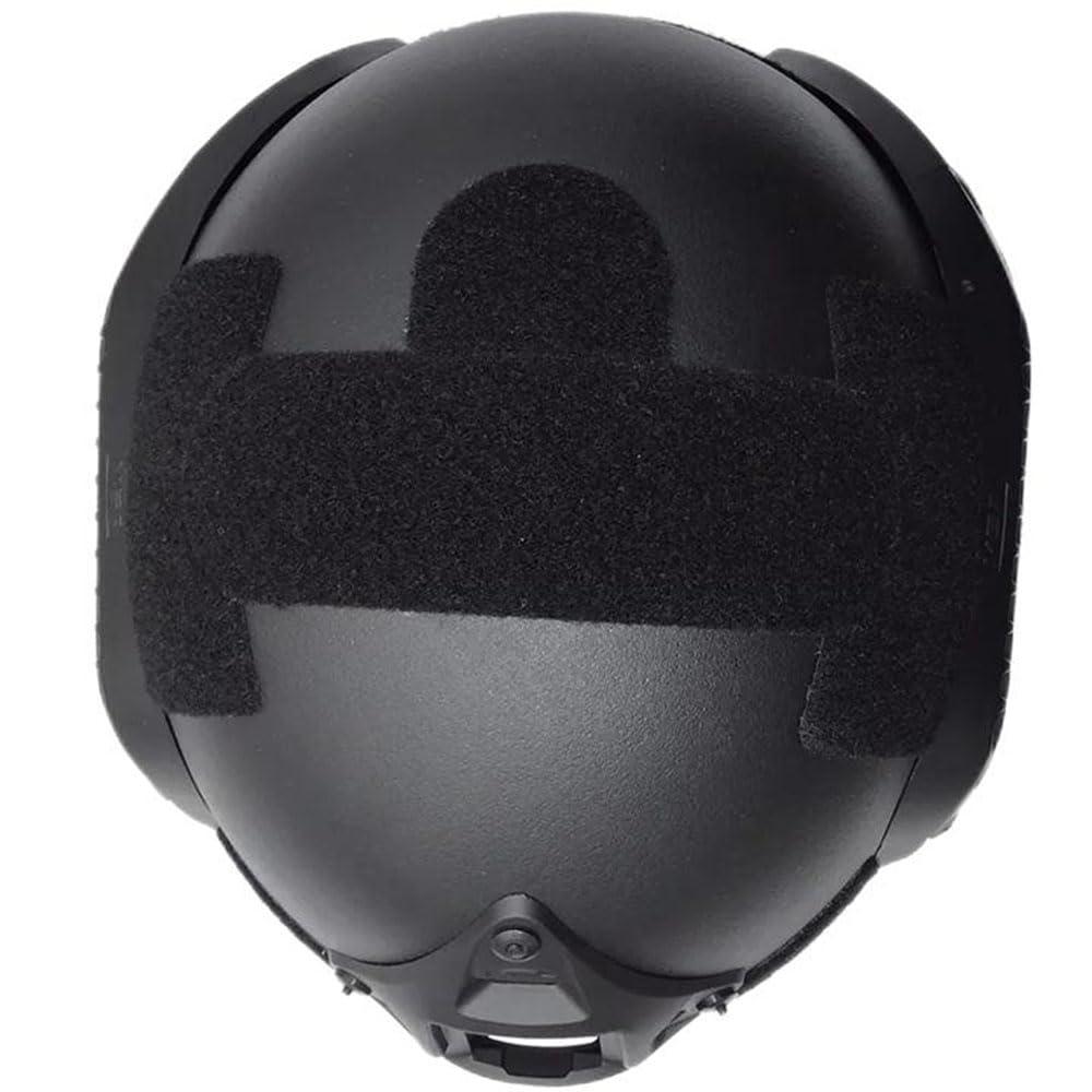 CMAIR4U CMAIR4U Airsoft Helmet Mich 2000 Tactical Helmet with Ear Protection, Front NVG Mount and Side Rail (Black)