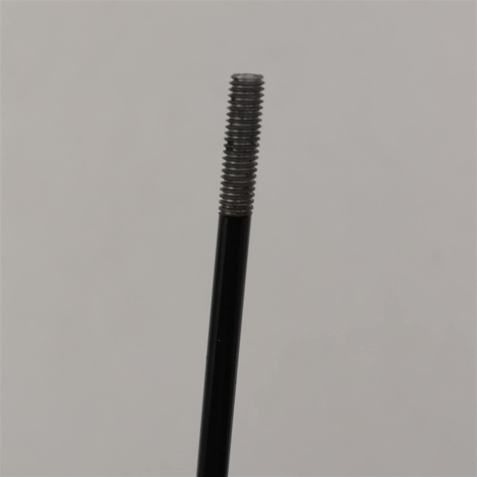 HERERO 20 Pieces A Lot 12 K 2.6 mm E-bike Spokes Black Color 45# Steel Material Electric Bicycle Motor Wheel Spokes With Nipples (Color : 195mm)