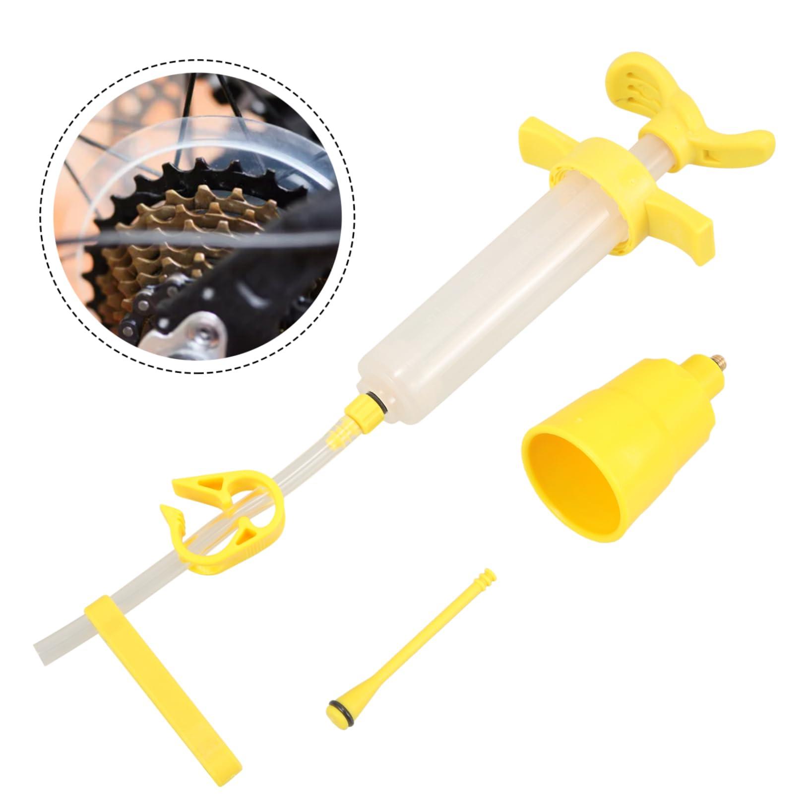 BESPORTBLE BESPORTBLE 1 Set Oil Pan Oil Change Tool Air Bike Mineral Bicycle Brake Bleeding Tools Bike Brake Oiling Tools Bicycle Brake Bleed Kit Disc Brake Bleed Tools Bike Bleed Kit Plastic