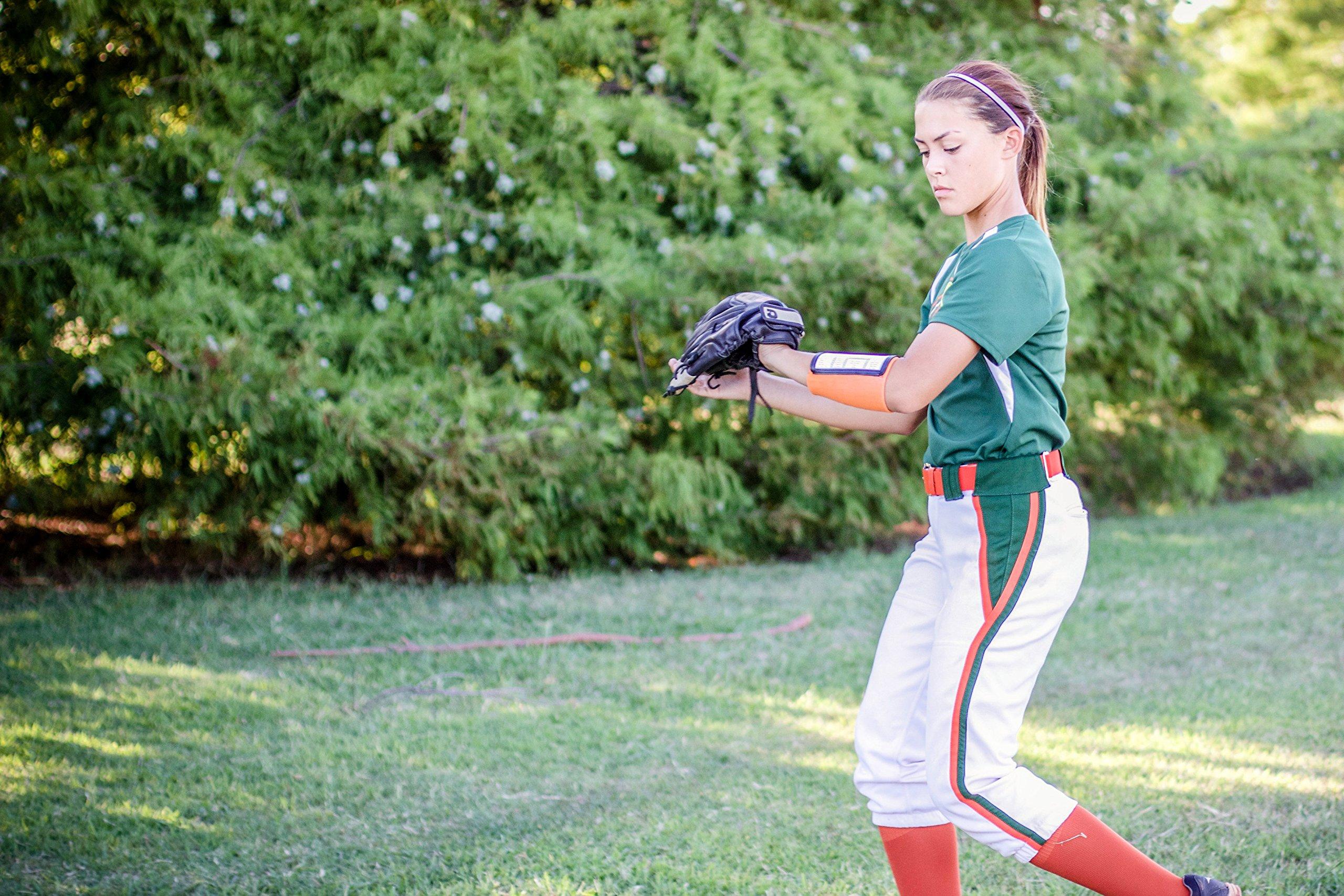 WristCoaches WristCoaches Football Play Wristbands - Youth Quarterback Gear - Wristband Playbook - Softball Wristbands for Signs