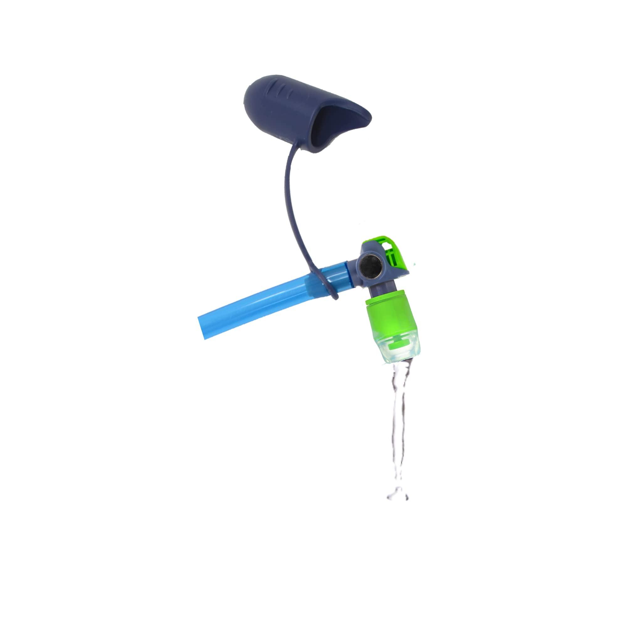 Mazama The GYZR Drink Tube Set by Mazama Designs, Hydration System Upgrade with High Flow Tube and Streaming Flow Option. Includes Magnet Retainer and Insulated Cover