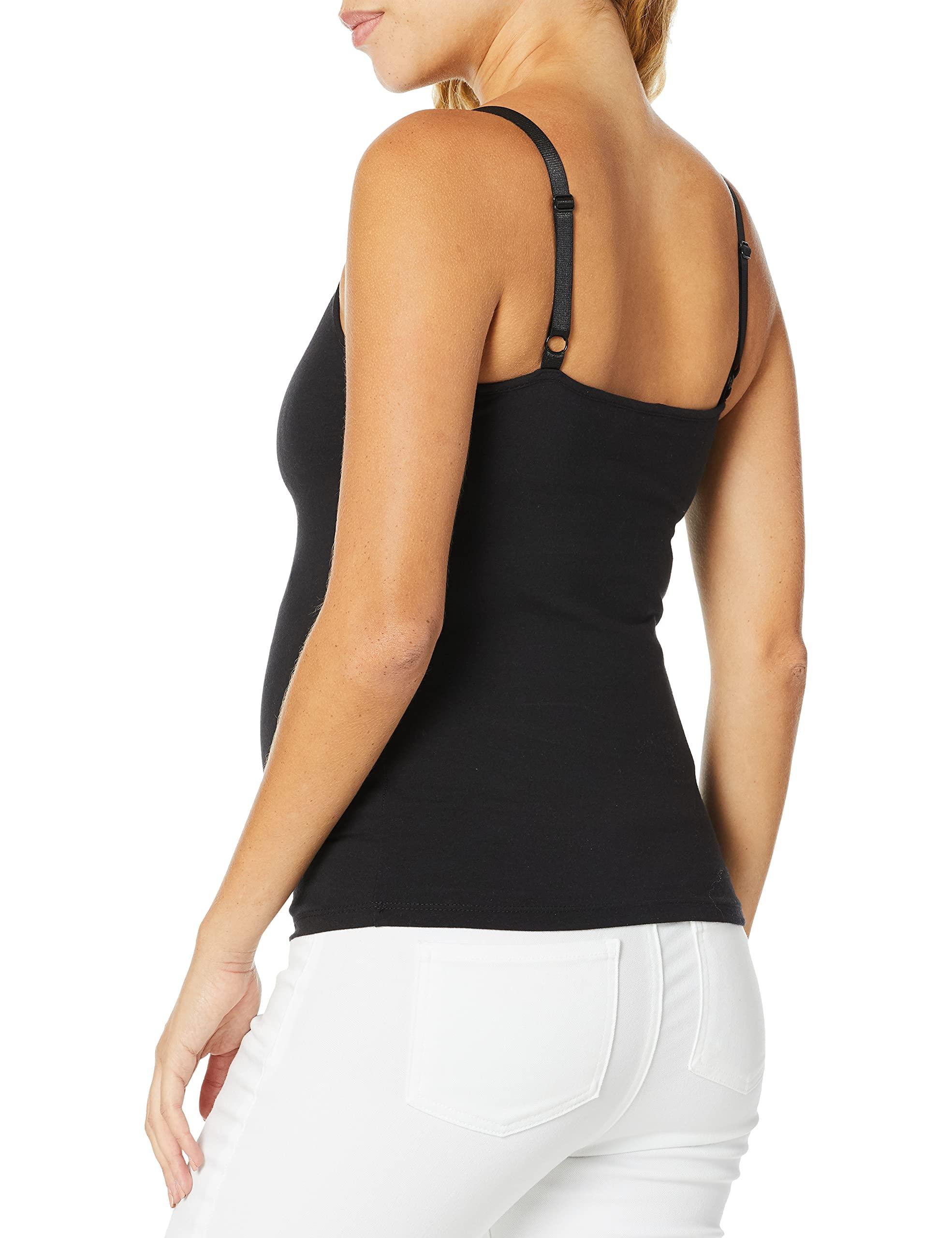 Three Seasons Maternity Three Seasons Maternity Women's Maternity Nursing Cami, Black, L