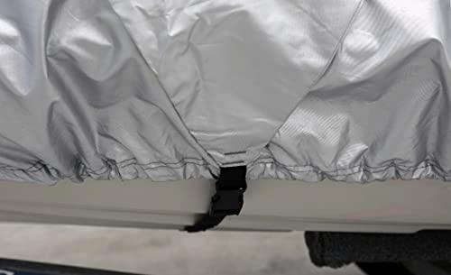 SBU Silver Jet Ski PWC Cover Compatible for Yamaha Wave Runner III 1995 1996 2 Seater