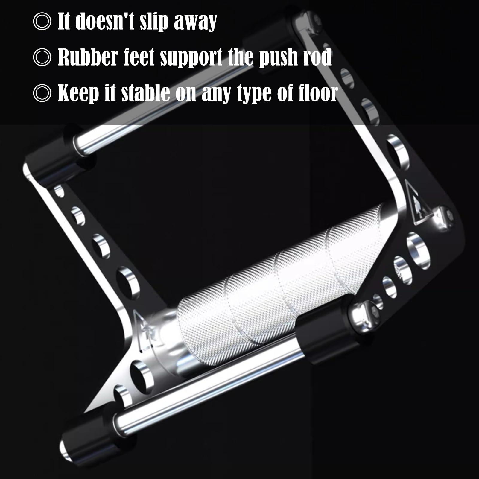 ERRULAN ERRULAN Push Up Stands for Fitness Training - Stainless Steel Pushup Bars with Non-Slip Handle, Lightweight Fitness Bars for Home & Workout