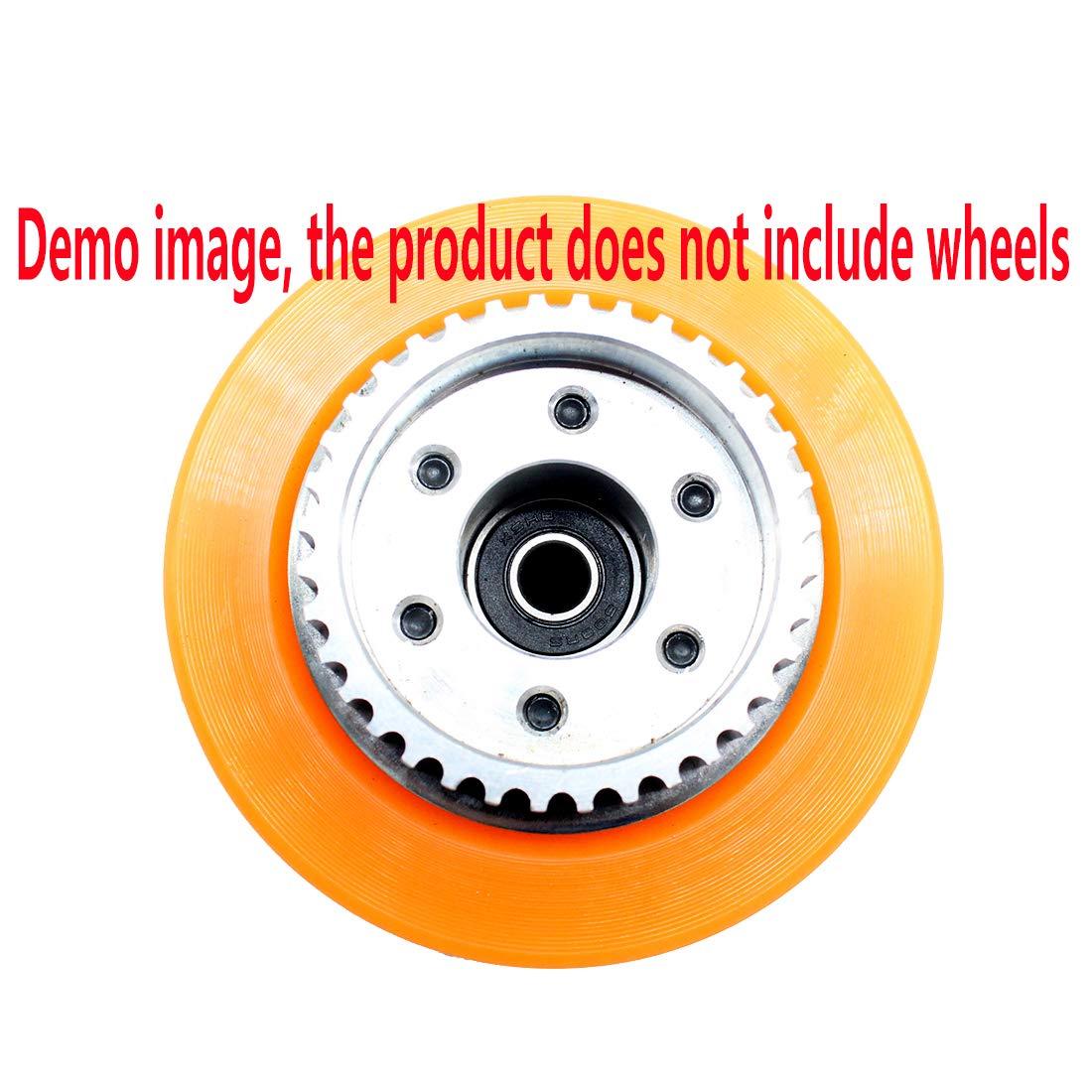 vanpro vanpro DIY Electric Skateboard Brushless Motor Mount Bracket /80MM 90MM 97MM 100MM Pulley Wheel KIT Belt 5M