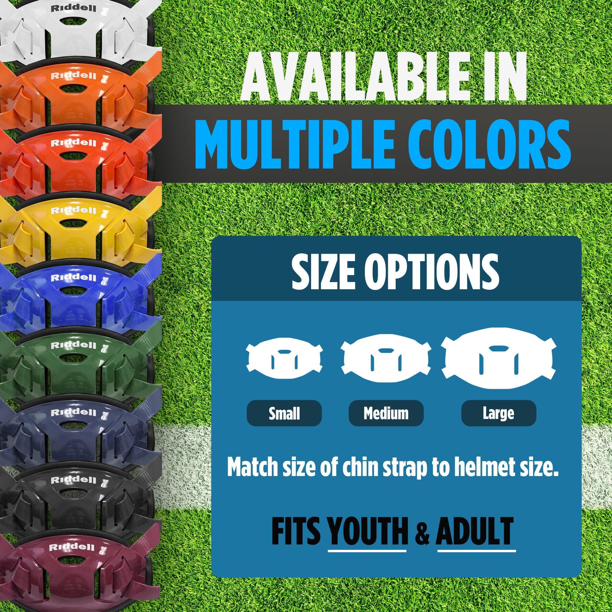 Sports Unlimited Sports Unlimited Riddell SpeedFlex Cam-Loc Hard Cup Football Chin Strap 2.0, SpeedFlex Chin Strap for Football Helmet