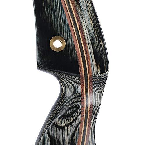 OEELINE OEELINE Airobow Recurve Bow and Arrow Set,Takedown Archery Bow 62 inch Hunting Bow Right Hand Draw Weights in 25-55 lbs,35lbs