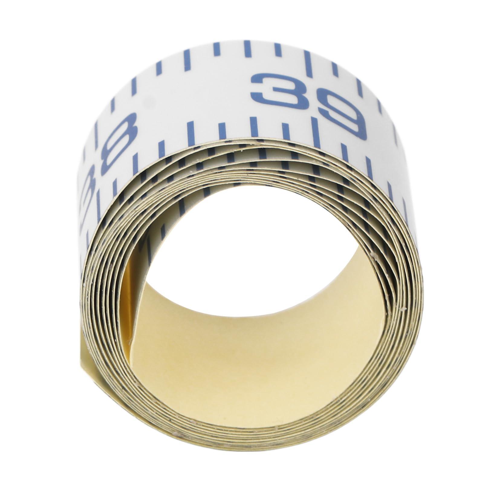 NineFit Basics Fish Measuring Board, 40in Fish Ruler, Adhesive Fish Measuring Tape, Fishing Measuring Accessory, Easy Reading Fish Ruler, Fish Measuring Tape with Scale for Boat Kayak