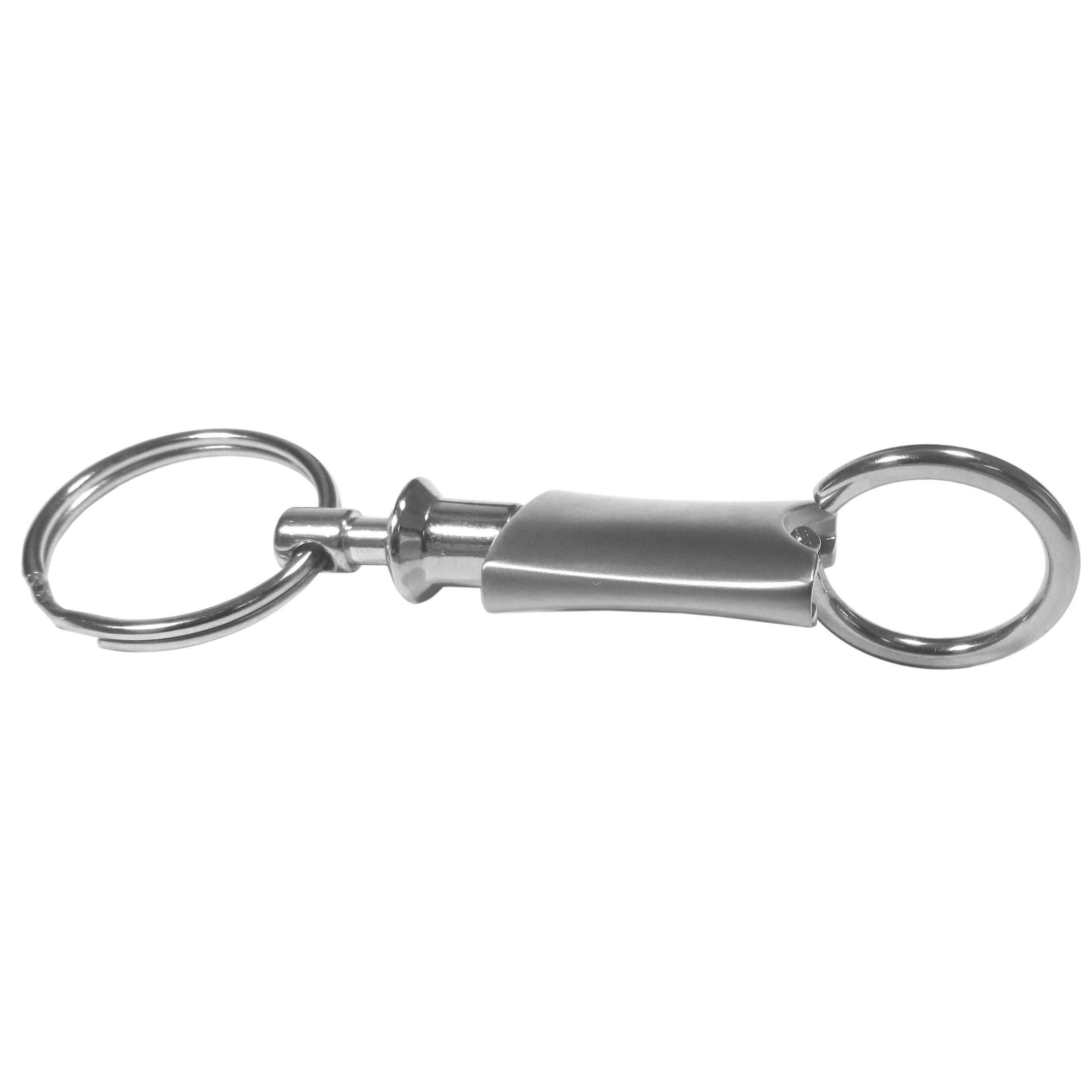 Siskiyou Siskiyou Sports NFL Chicago Bears Mens Leather Tri-fold Wallet & Valet Key Chain, Black, One Size