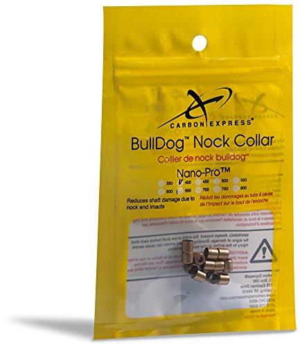 Carbon Express Carbon Express Nano-Pro BullDog 400 Nock Collar (Fits Nano-Pro 400), 12-Pack