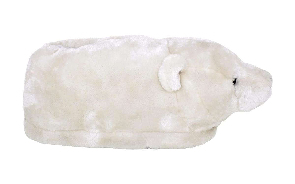 HAPPYFEET SLIPPERS Happy Feet Slippers Polar Bear Animal Slippers for Adults and Kids, Cozy and Comfortable, As Seen on Shark Tank (X-Large)