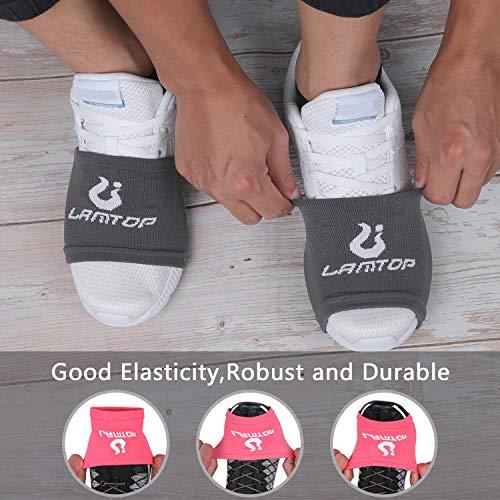 LAMANTOP LAMANTOP 2 Pairs Dance Socks Shoe Socks on Smooth Floors Over Sneakers,Dancing Shoe Sliders Ballet Dancers Turning Socks for Smooth Pivots and Turns on Wood Floors Protect Knees