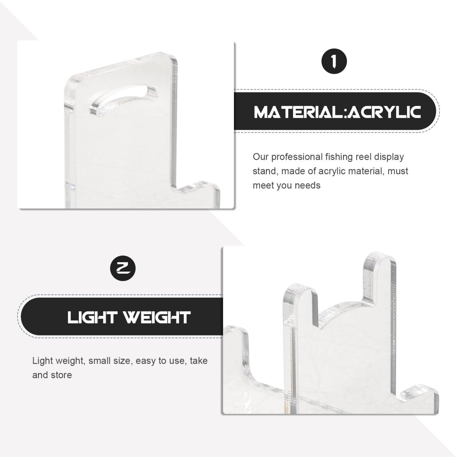 Angoily Angoily Fishing Gear Display Stand Reel Stand Fishing Gear Holder Fishing Reel Display Rack Reel Display Holder Fishing Reel Accessory Fishing Accessory Fishing Gear Stand