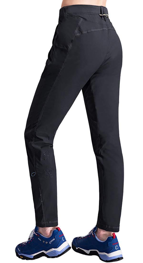 KAILAS KAILAS 9A Onsight Rock Climbing Hiking Pants Quick Dry Multi-Functional Casual Stretch Trousers Black M