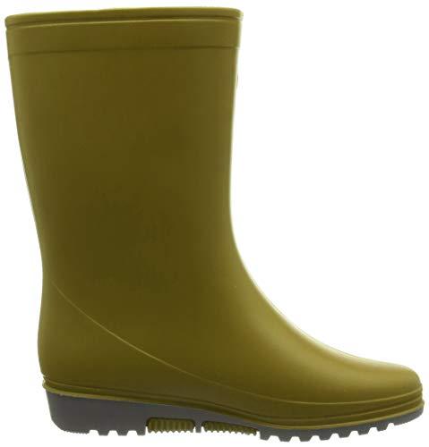 ASAHI() ASAHI() Women's Rain Shoes, Mid Type, Made in Japan, Green, 25.0 cm