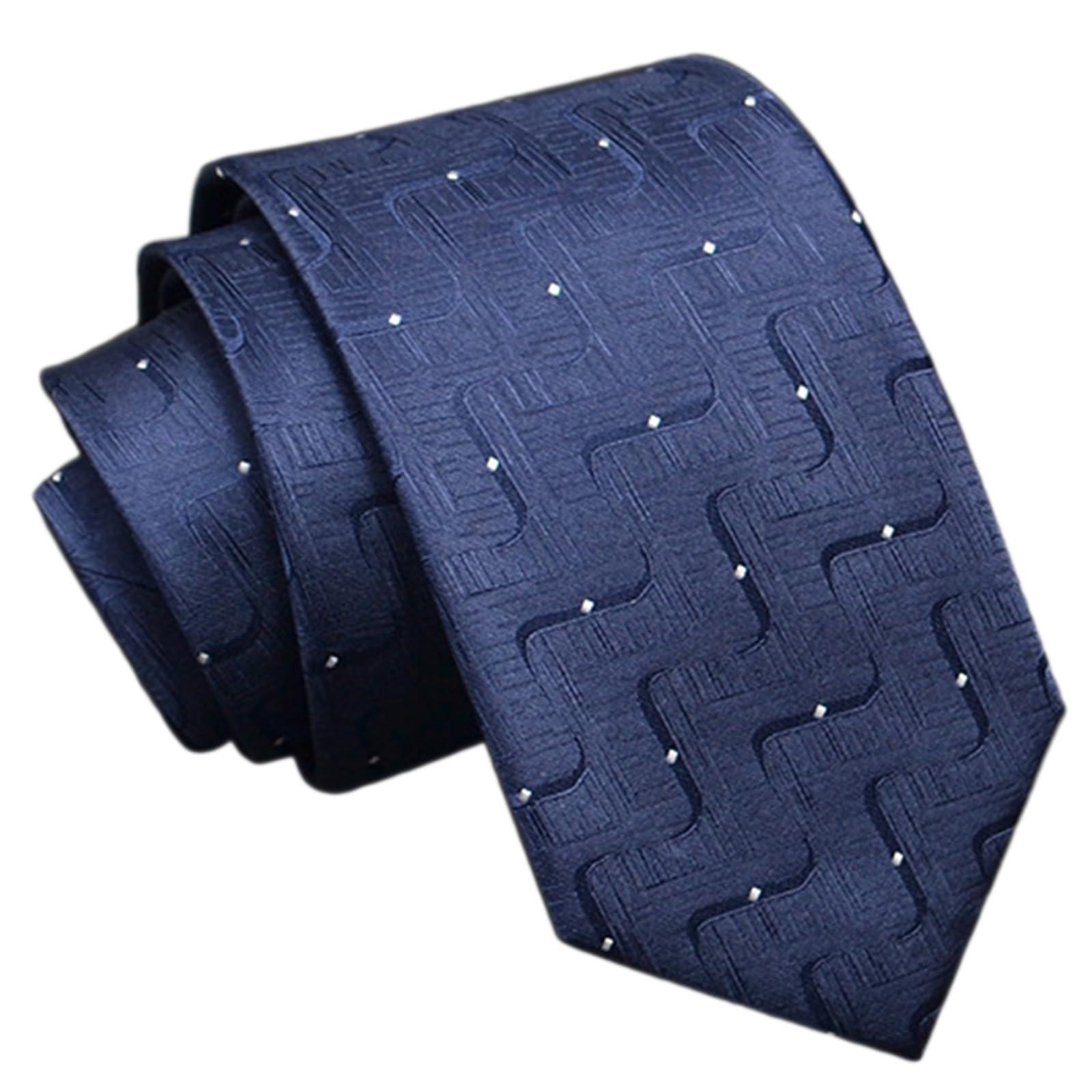 PASNMKvn PASNMKvn Men's Necktie, Uniform Ties, Pattern Striped for Men, Adjustable Neck Necktie, Closure Woven Neck, Wedding Accessory