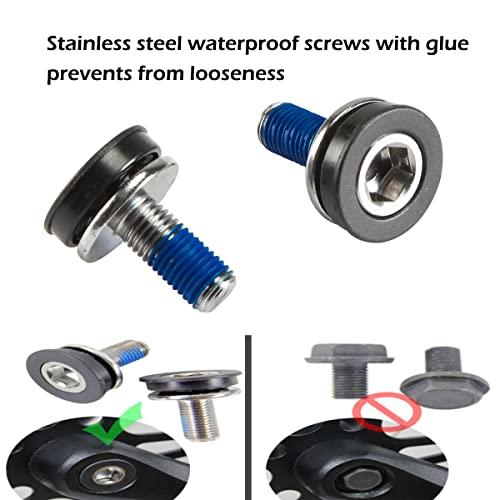 Thinvik Thinvik Square Tapered Bottom Bracket - 68mm English BSA Compatible with Shimano BB-UN26/BB-300/BB-100/BB-101, 68mm x 108 110 113 116 118 122.5 127