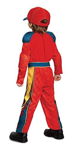 Disguise Cars 3 Lightning Mcqueen Classic Toddler Costume, Red, Large (4-6)