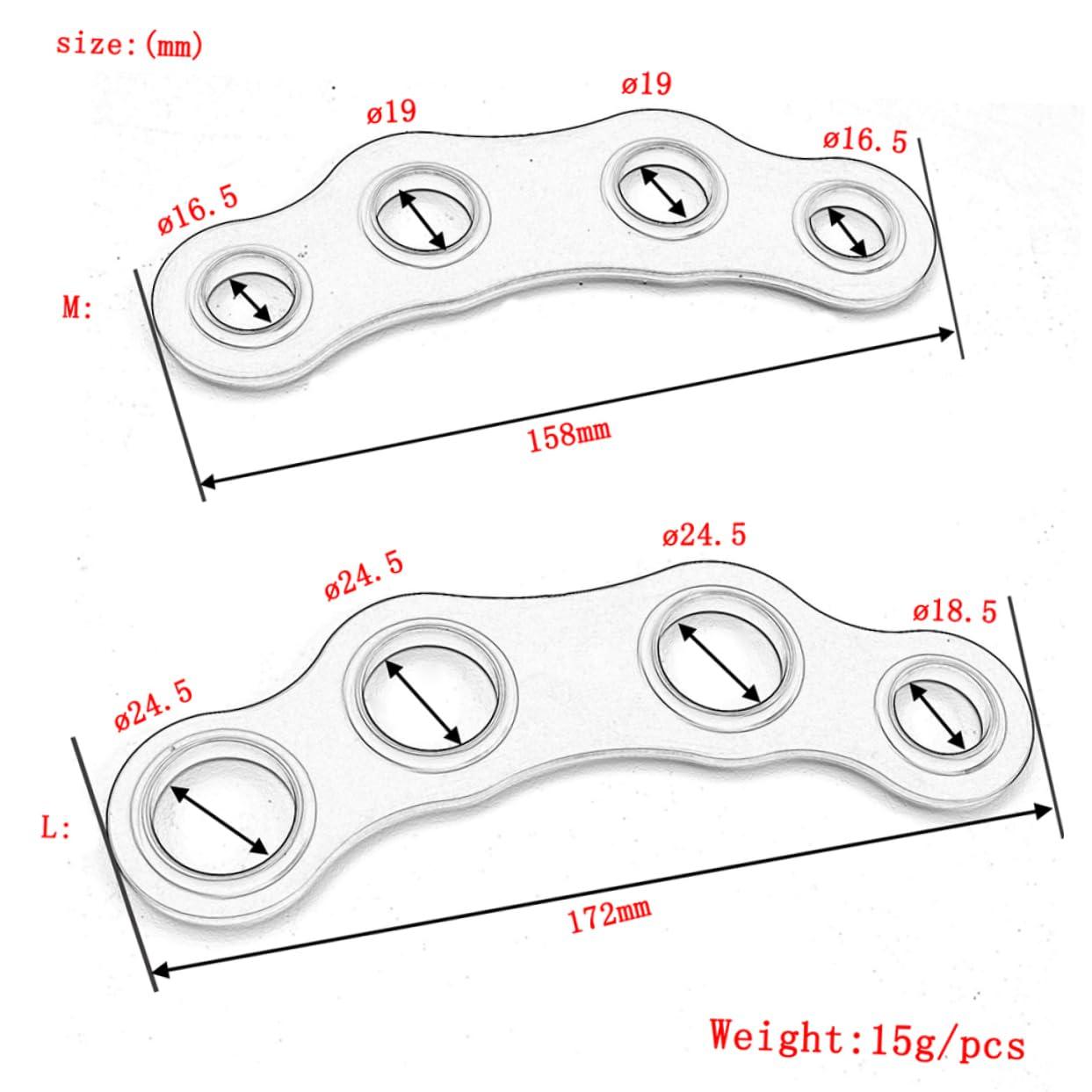 CORHAD CORHAD 1pc Guitar Finger Expansion Tool Adjustable Palm Broadening Piece for Musical Training for Ukulele Guitar Practice and Smooth Edges for Beginners