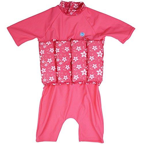 Splash About Splash About Kids' UV Sun Protection Floatsuit, Pink Blossom, 4-6 Years