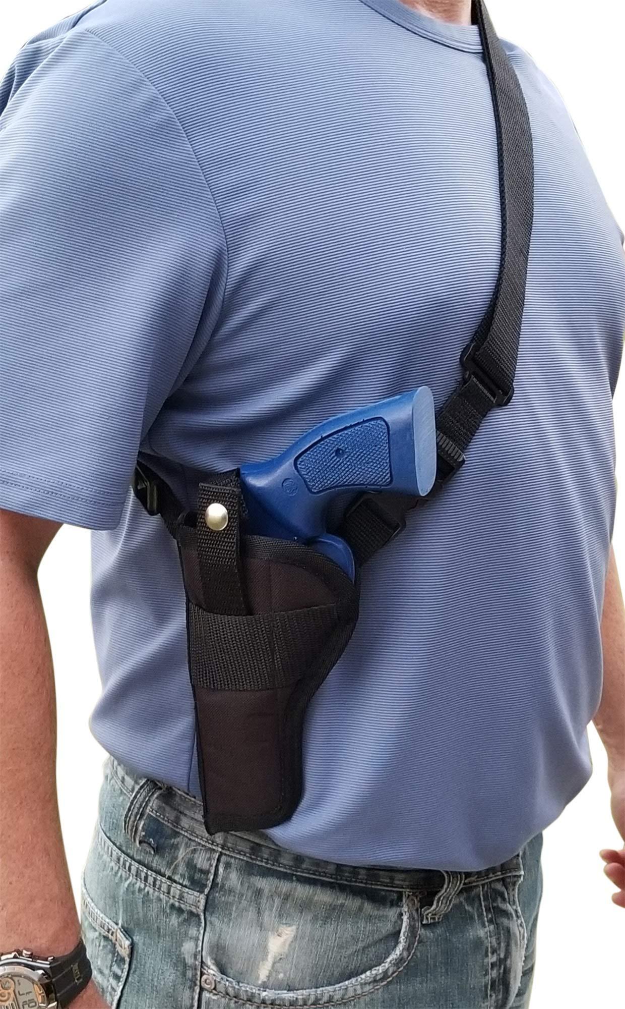 Silverhorse Holsters Silverhorse Holsters Chest/Shoulder Gun Holster | Fits Smith & Wesson L Frame Revolver Models 69, 581, 586, 681, 686, 986 in 2.5" - 8.375" Barrel Lengths (2.75" Barrel, Left)