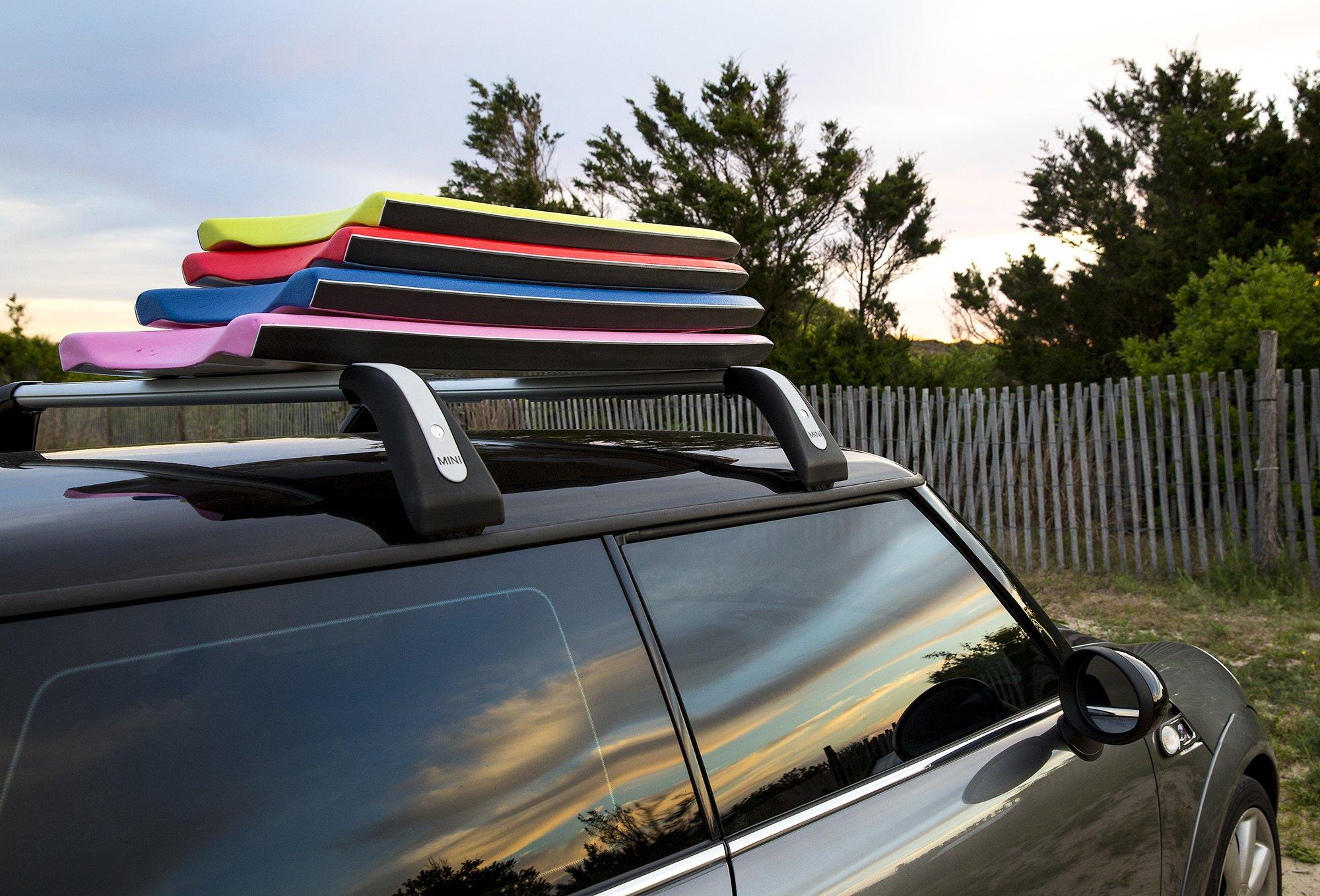 Lucky Bums Lucky Bums Boogie Board for Kids and Adults - Body Boards for Beach, River, & Lake, Mini Wakeboard with EPS Core Slick Bottom and Leash, Green, 37-inch