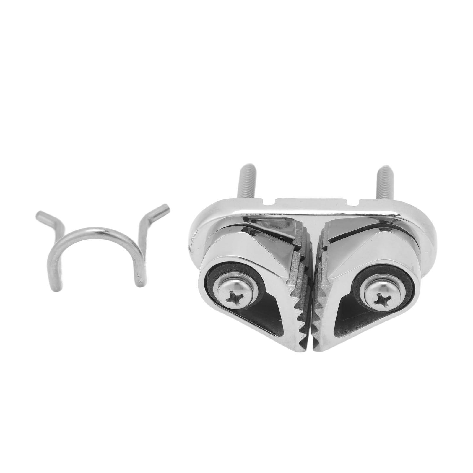 Leapiture Leapiture Marine Cam Cleat Anchor Rope Cleat Anchor Rope Cleats Sailing Cleat 316 Stainless Steel for 3 to 12mm Rope
