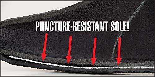 Neo-Sport NeoSport Wetsuits Premium Neoprene 3mm Low Top Pull On Boot, Black, 8 - Water Shoes, Surfing & Diving