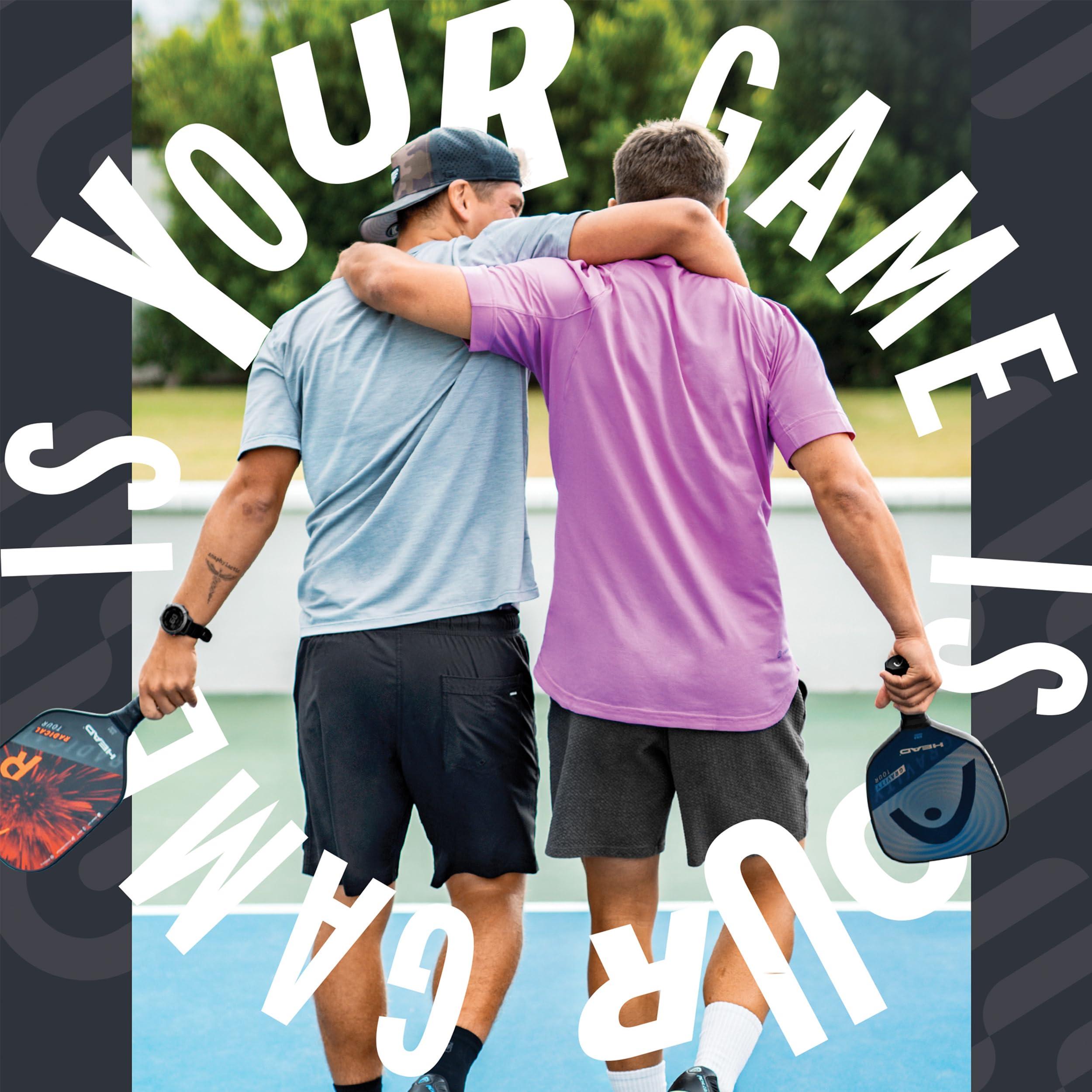 HEAD HEAD Extreme Elite Fiberglass Paddle with Honeycomb Polymer Core & Comfort Grip, Green/Black, One Size