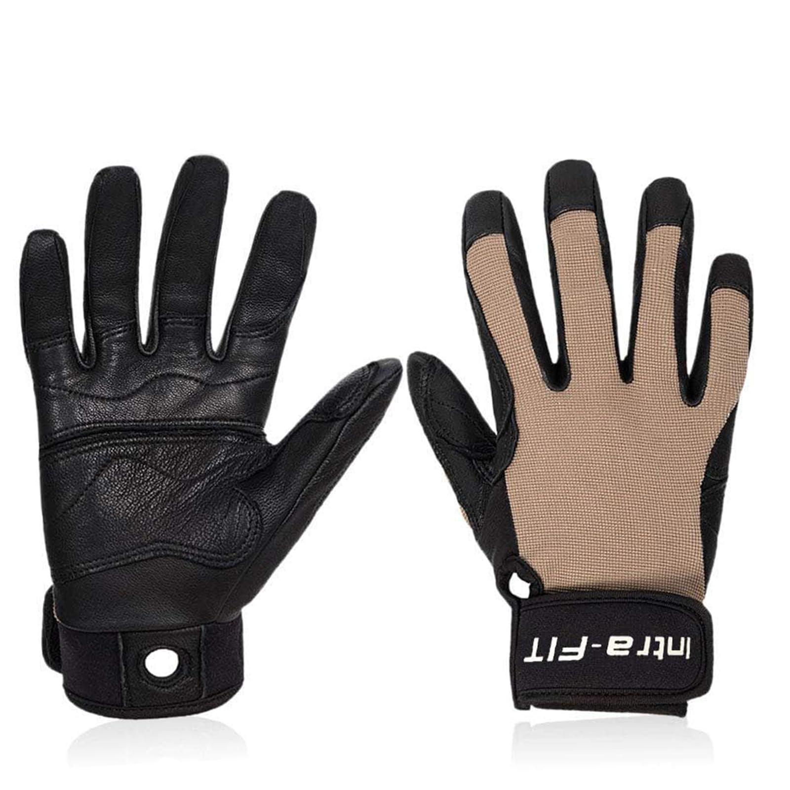 Intra-FIT Intra-FIT Climbing Gloves Rope Gloves,Perfect for Rappelling Rescue Rock/Tree/Wall/Mountain Climbing,Adventure,Outdoor Sports