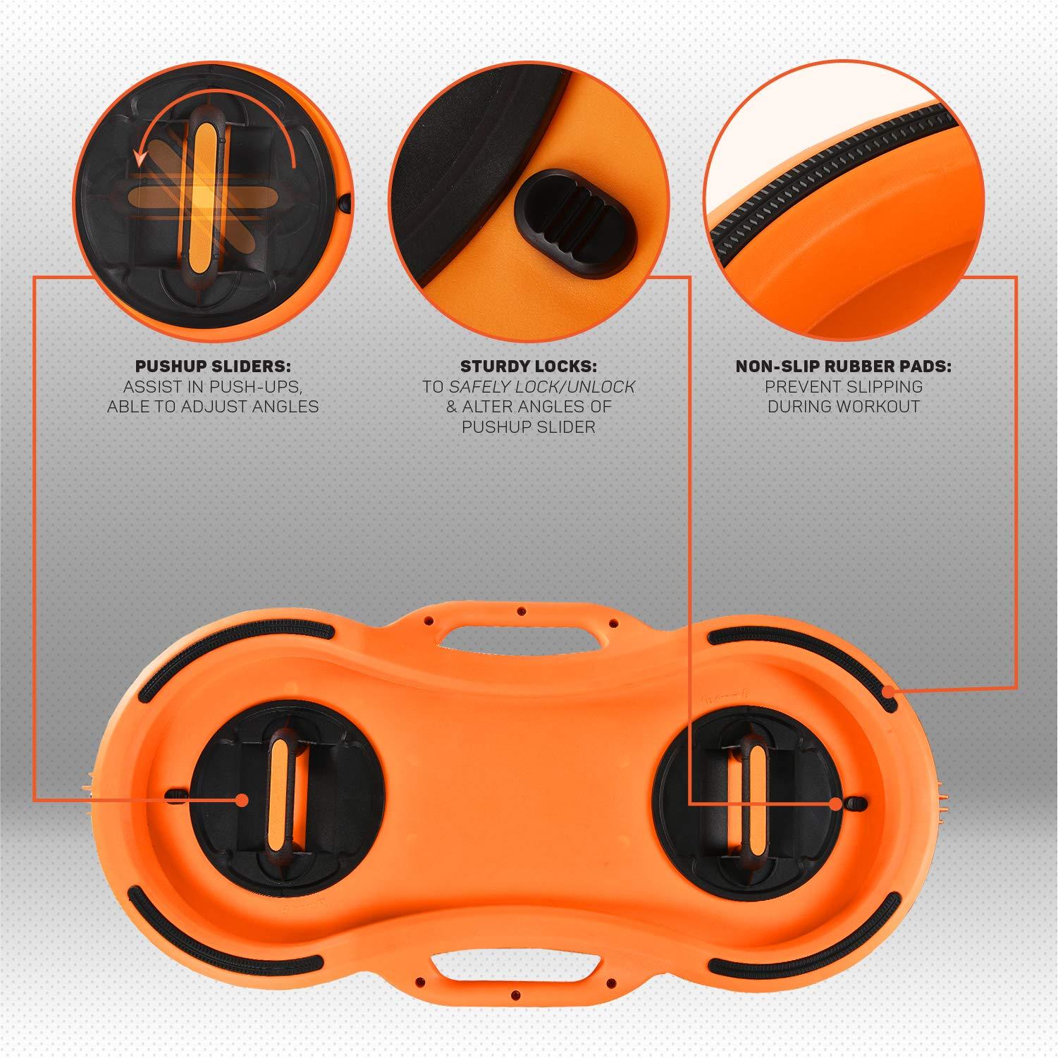 Yes4All Yes4All 1100lbs Balance Ball, Half Peanut Ball Exercise Workout Trainer, Fitness Yoga Equipment for Core Strength & Stability Push-up, Abs Workout