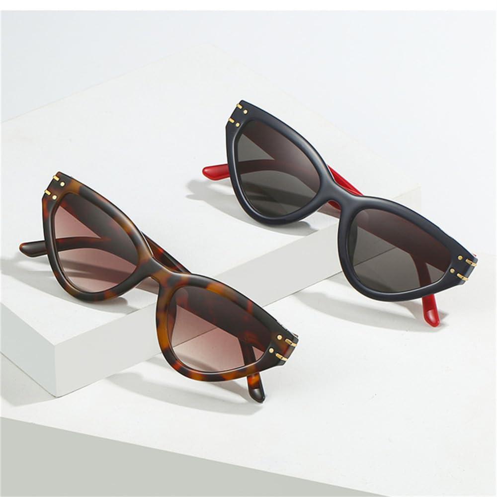 HPIRME HPIRME Small Frame Polygonal Sunglasses UV400 Eyewear Driver Casual Anti-ultraviolet Sun Glasses for Adult Women Men,C1,one size