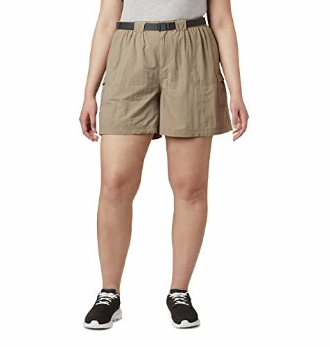 Columbia Columbia Women's Sandy River Cargo Short Shorts, tusk, XLx6