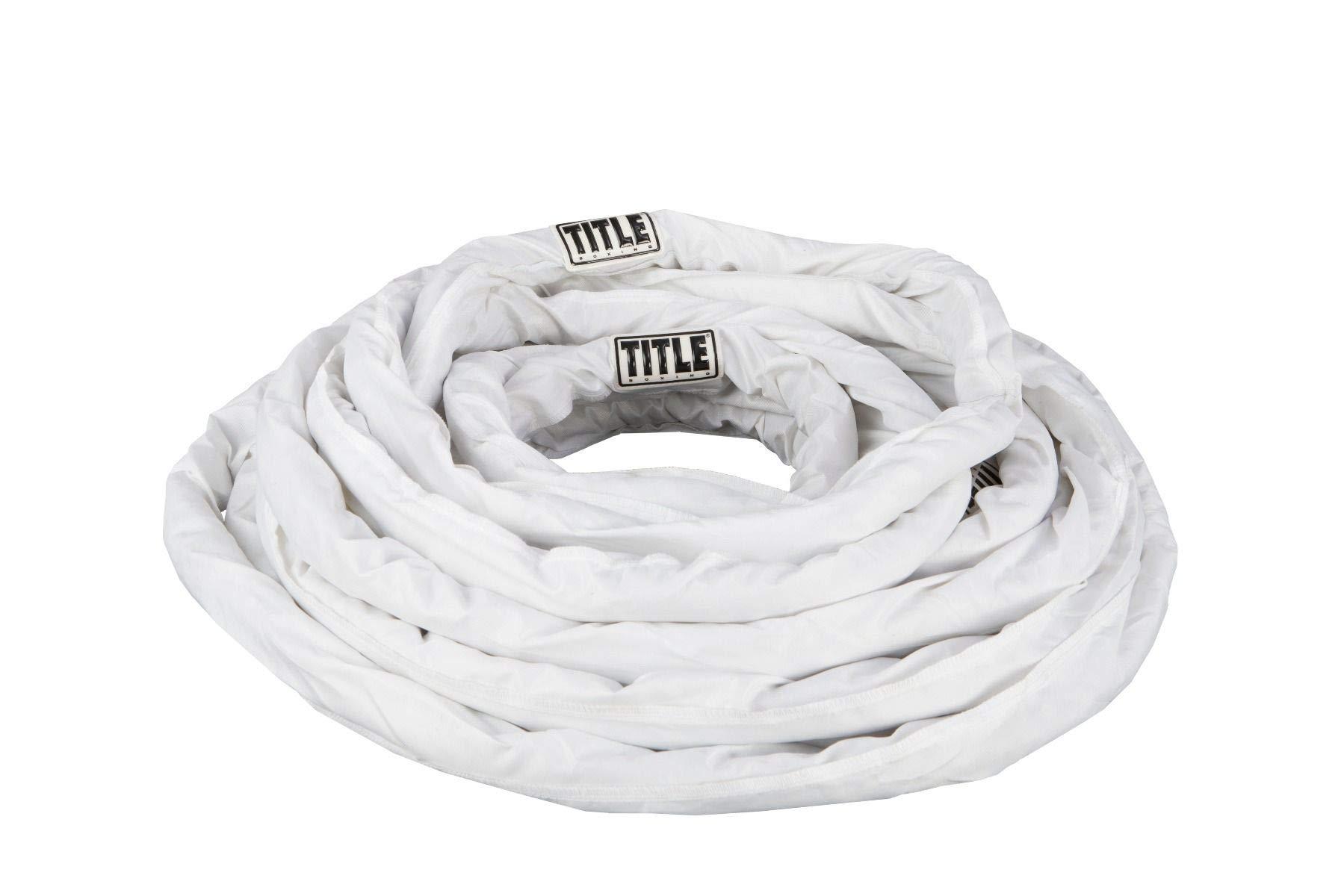 Title Boxing Title Boxing Rope & Cover, White, 24\' x 24\'