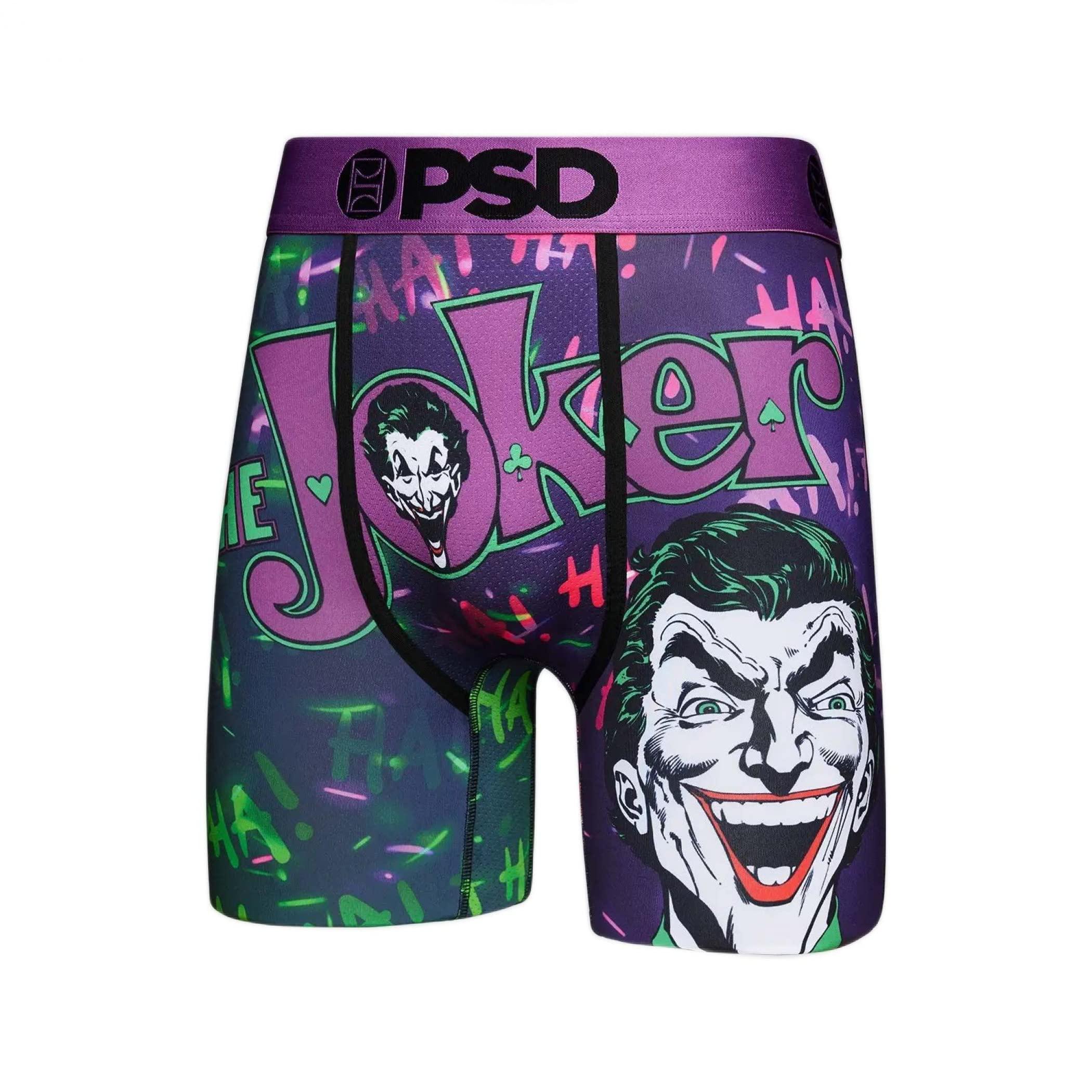 PSD PSD Men's The Joker Boxer Briefs, Black, M