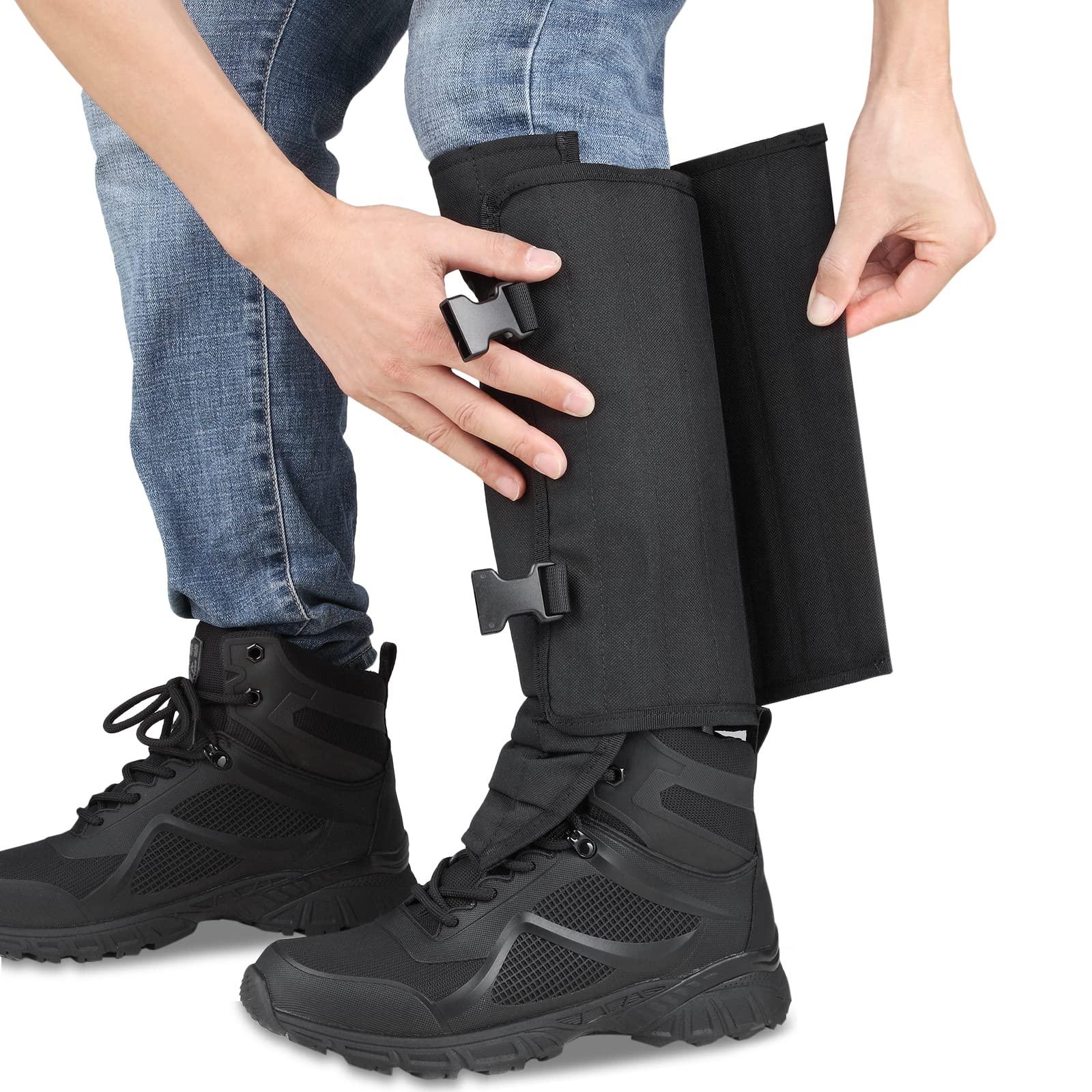 NineFit Basics Snake Gaiters Snake Guard Chaps, Waterproof Snake Guards Bite Protection for Lower Legs, Snake Proof Gaiters Fit for Men