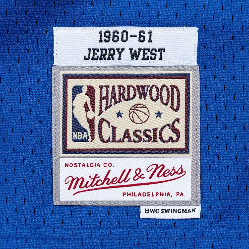 Mitchell & Ness Mitchell & Ness Los Angeles Lakers Jerry West Throwback Road Swingman Jersey Blue (Large)
