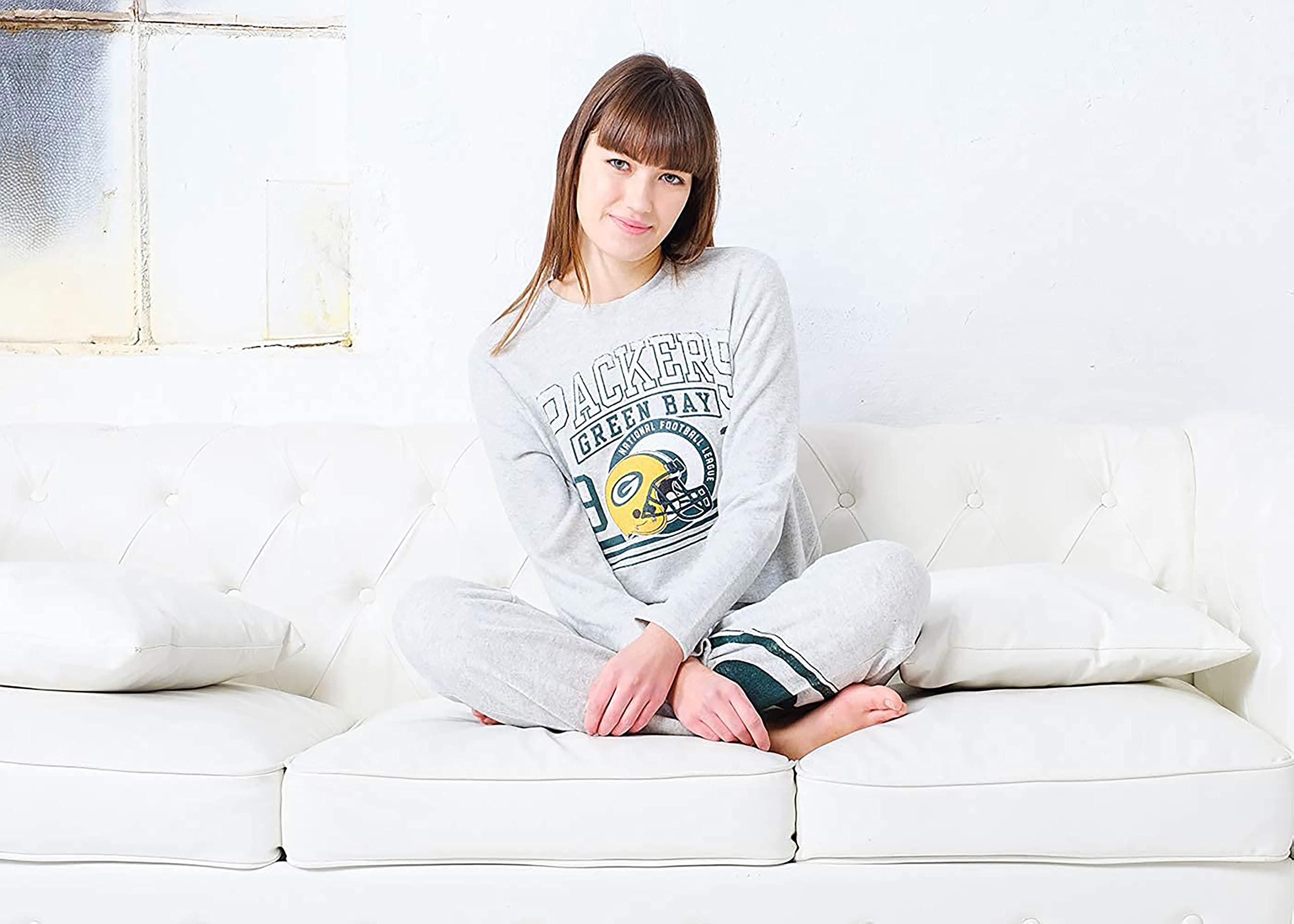 Ultra Game Ultra Game NFL Womens Sleepwear Pajama Loungewear Shirt