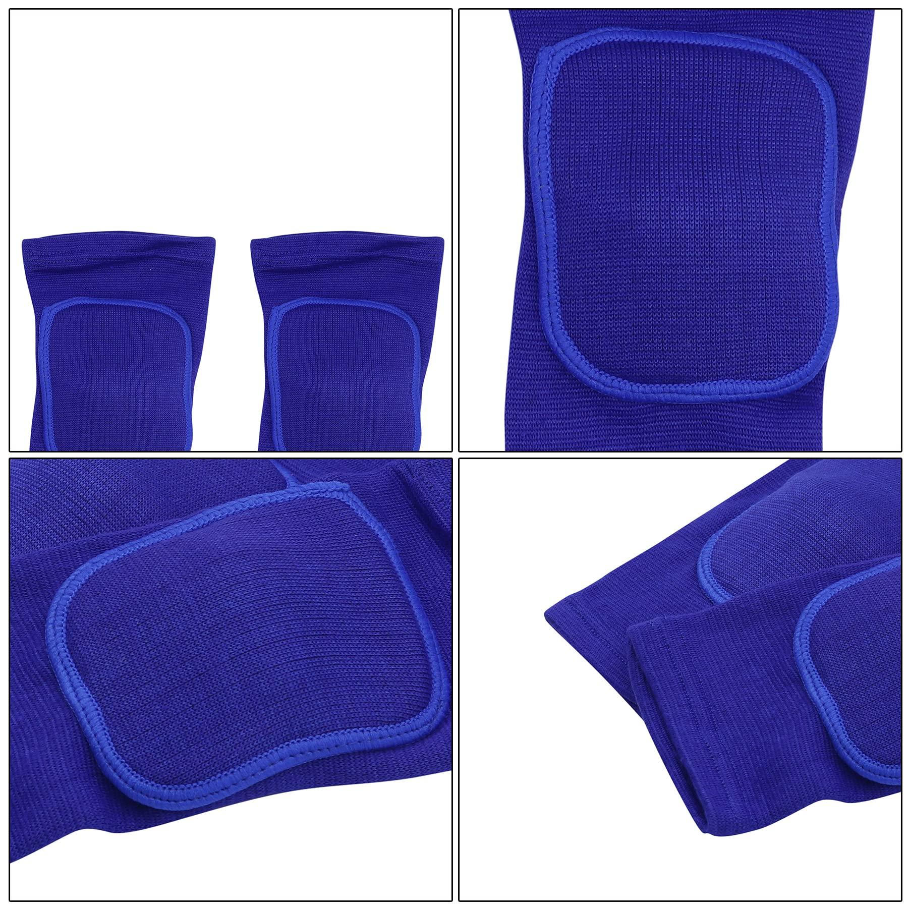 JUMISEE JUMISEE Kids Knee Pad, Anti-Slip Padded Sponge Knee Brace Breathable Flexible Elastic Knee Support for Football Volleyball Dance Skating Basketball Sports