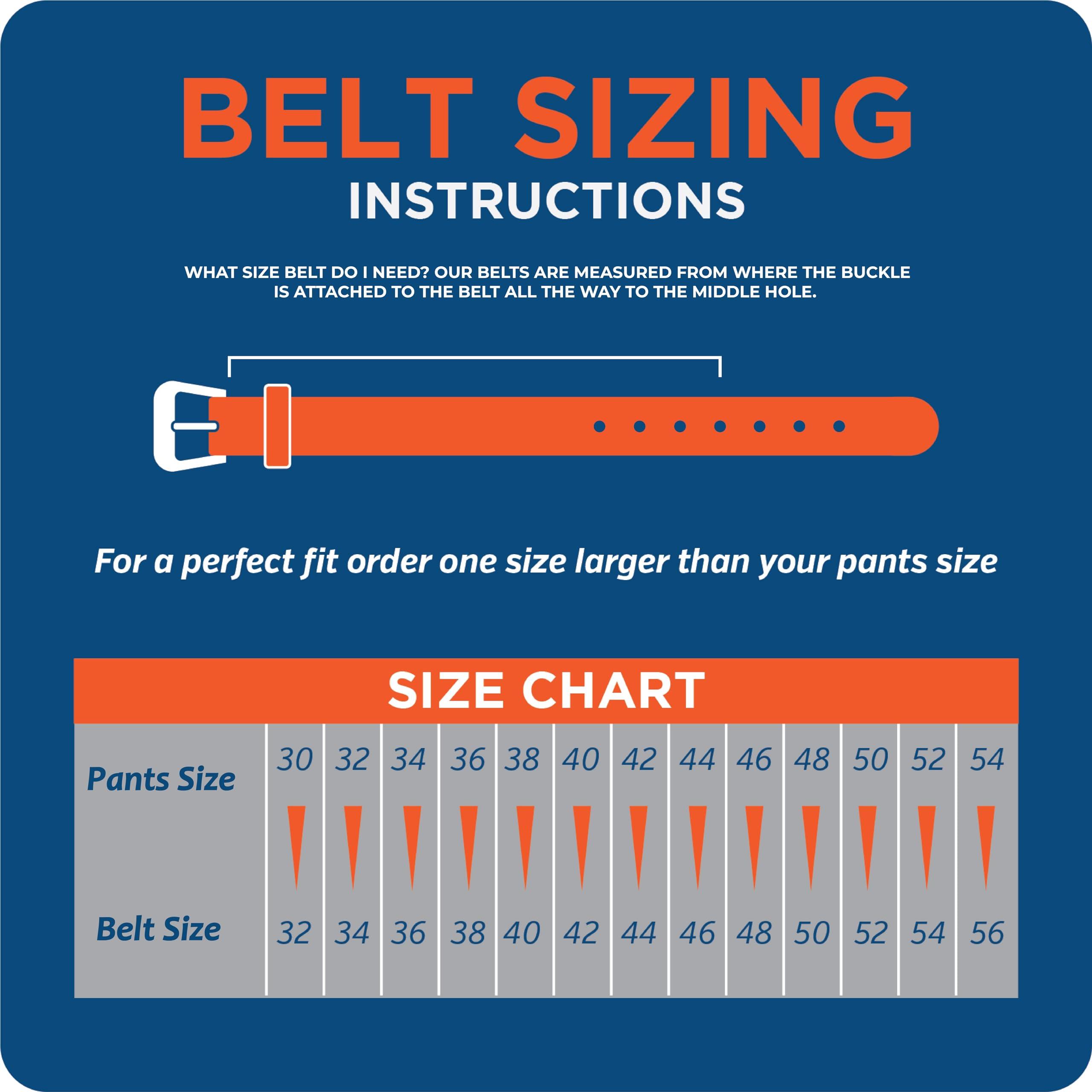 F&L CLASSIC Western Belt without buckle for men Full Grain Leather Cowboy Belts for jeans - One Piece Leather strap belt, USA,2022-03, size 36