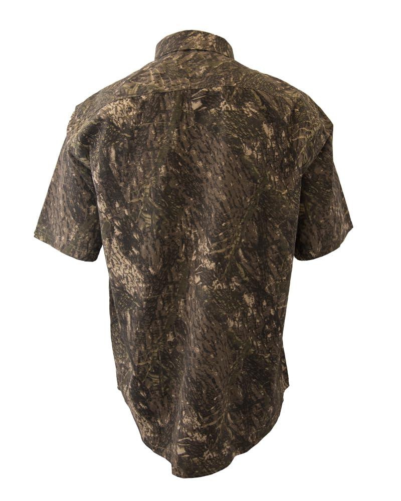 Tiger Hill Tiger Hill Camouflage Hunting Shirt Short Sleeves (5XL, Left)