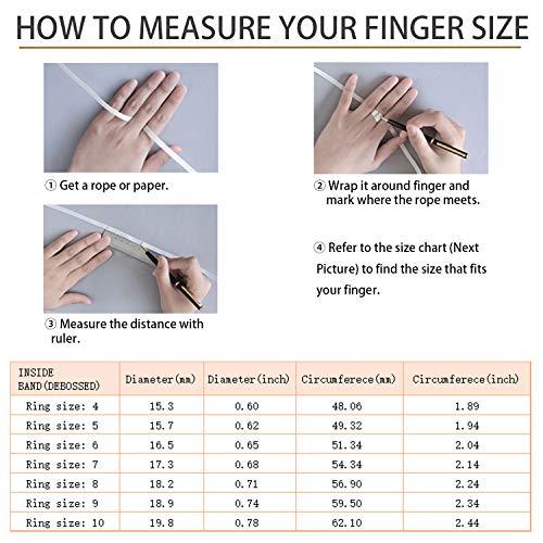 Forthee Forthee 10 Pack Silicone Wedding Ring for Women, Thin and Braided Rubber Band, Fashion, Colorful, Comfortable fit, Skin Safe,Size 8