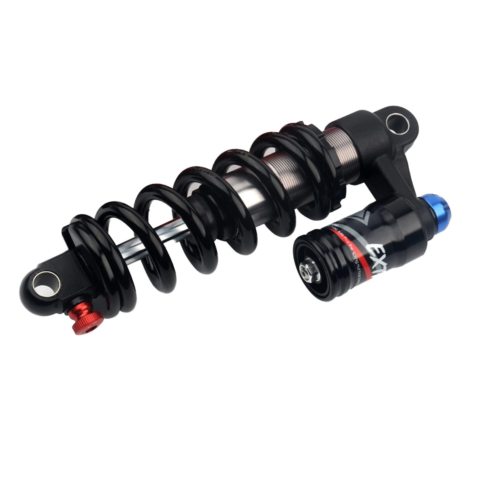 JFOYH JFOYH Adjustable Oil+Coil Spring Rear Shock Suspension, Shock Absorbers For Downhill MTB Bike/E-bike, 200mm X 550lbs - Black