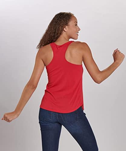 boxercraft boxercraft Women's North Carolina State University Wolfpack Essential Racerback Tank, Red, S