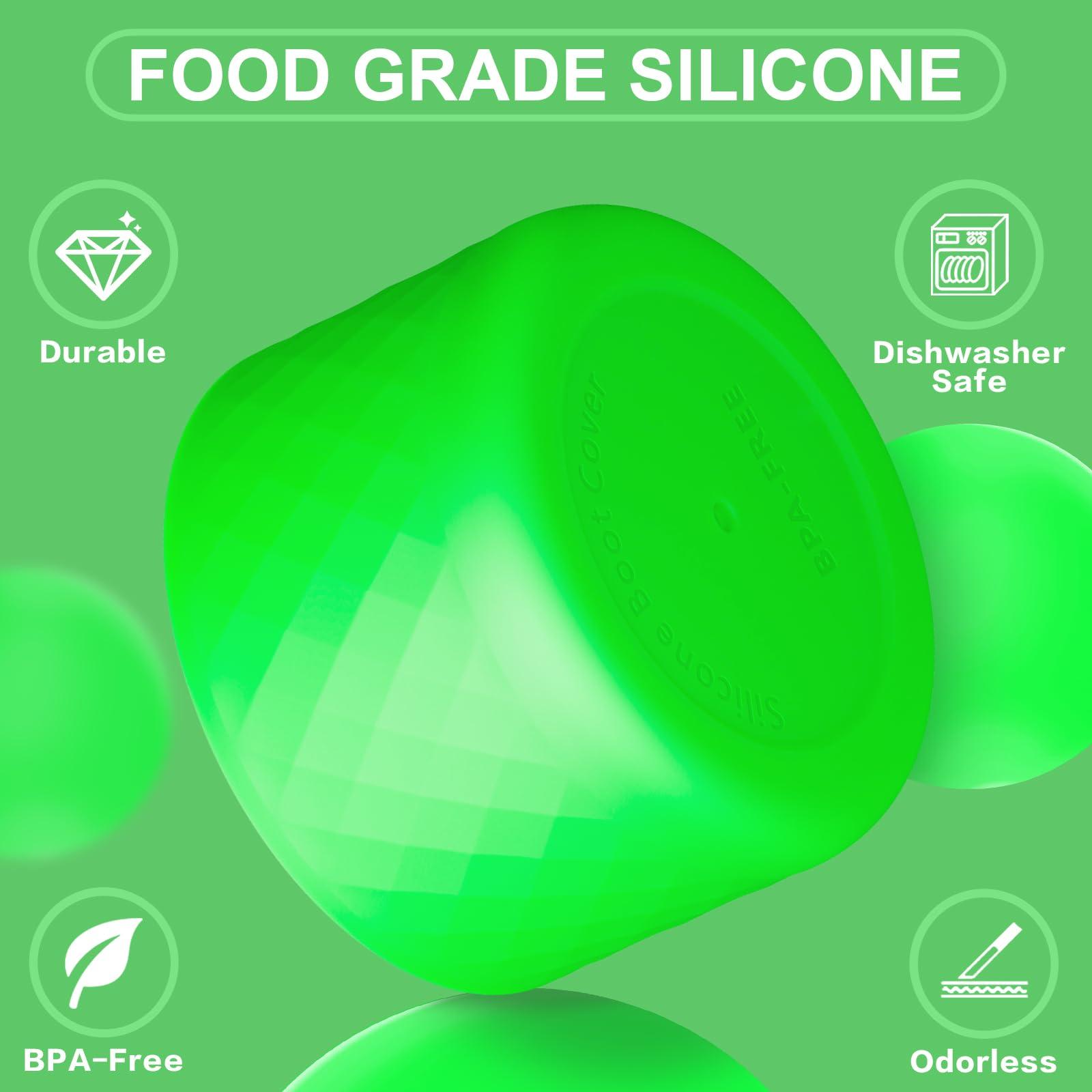 YOUCOX YOUCOX Silicone Boot for Owala Water Bottle 32 oz, 2PCS Anti-Slip Protective Sleeve for FreeSip/Twist/Flip Water Bottles, BPA Free, Dishwasher Safe, Bottom Bumper Cover Cup Accessories