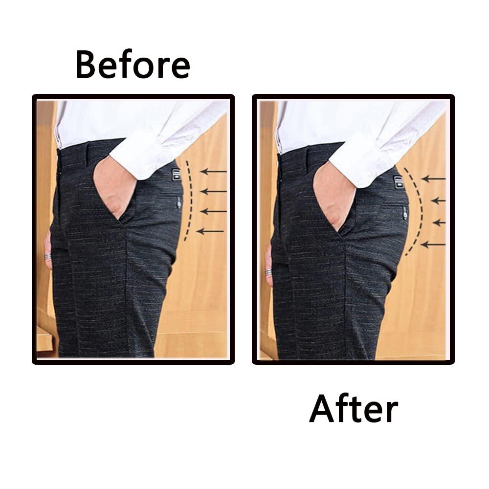 SQYROY SQYROY Men's Instant Butt Booster Enhancing Padded Lifting Briefs Boxers(Breathable Mesh/Latex Buttock Pad),Black,M