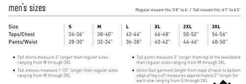 ColdPruf ColdPruf Platinum II Dual Layer Activewear Long Sleeve Crew Neck Men's Base Layer Top, Black, Medium