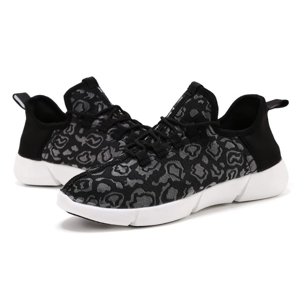 Padgene Padgene Women's Men's LED Lights Up Shoes Unisex Luminous Flashing Trainers USB Charging Lace Up Couples Dancing Shoes